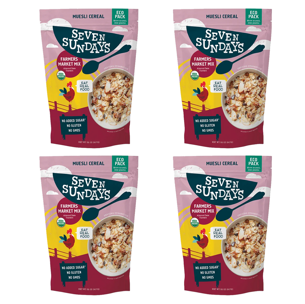 Organic Farmer's Market Almond Date Muesli Eco-Pack, 32oz
